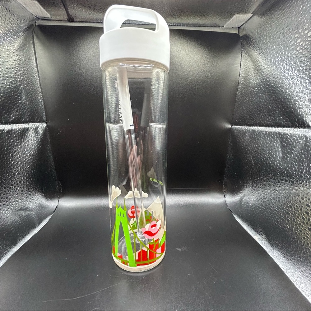 Starbucks 2016 You Are Here Glass Water Bottles Portland Oregon